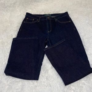 Brand New Condition Lauren Ralph Lauren Super Dark Wash Jeans 12P